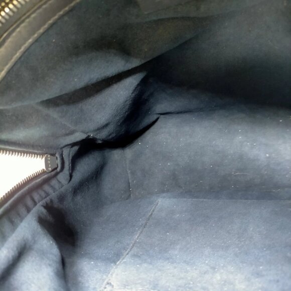 Gucci BackPack Bag Navy Blue PVC 880-061225 - Picture 10 of 13